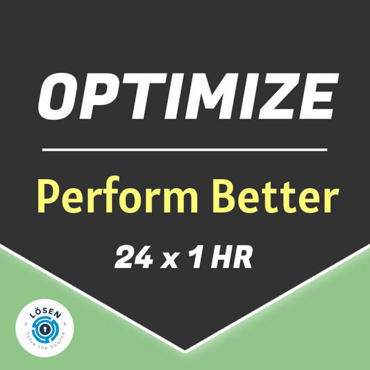 3️⃣ OPTIMIZE PACKAGE • 24 x 1 HR Sessions
